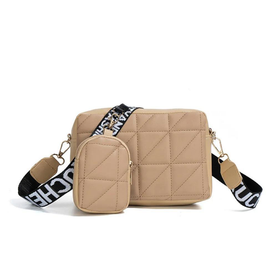 Charming Ivory Embroidered Crossbody Bag for Girls