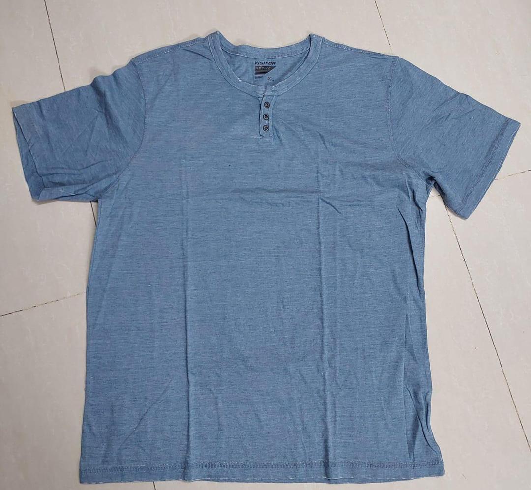 Men's Cotton T-Shirt High Quality Round Neck Plain Shirt