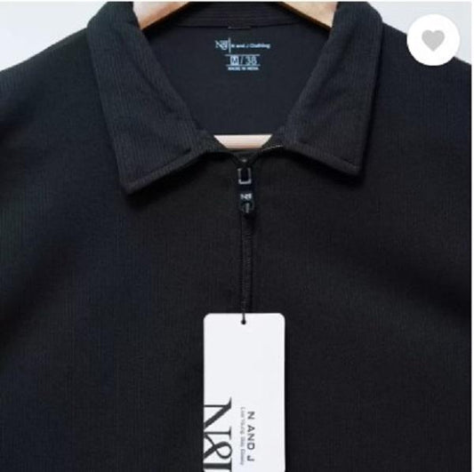 Men's Cotton Plain Polo T-Shirt - 1 Pc