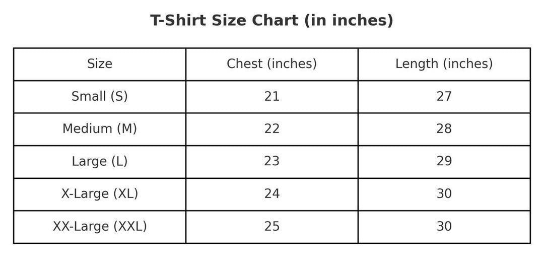 Men's Cotton T-Shirt High Quality Round Neck Plain Shirt